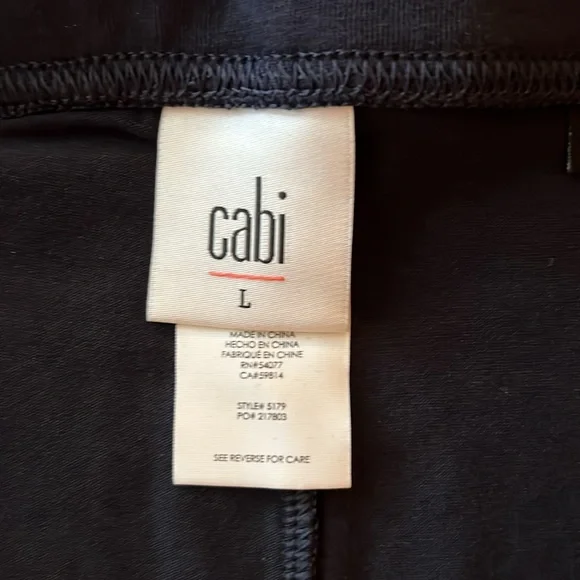 Cabi Navy M’Leggings w/Attached Skirt L - Picture 5 of 6